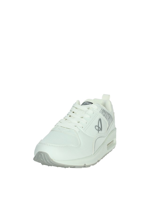 SNEAKERS BASSA AU32W111 BIANCO