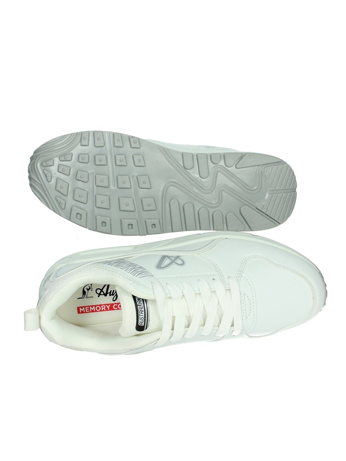 SNEAKERS BASSA AU32W111 BIANCO