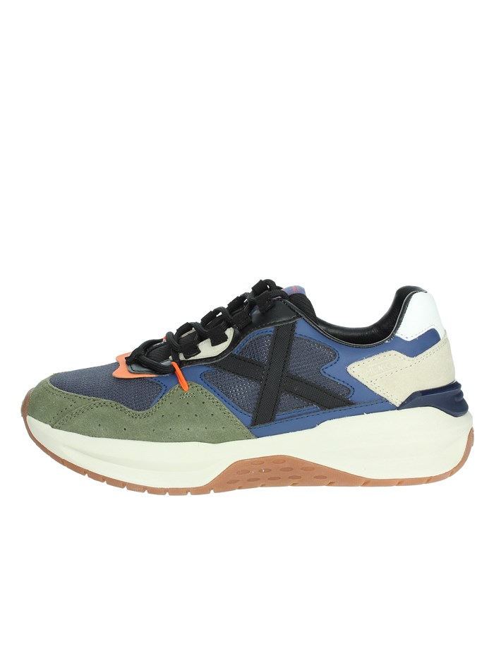 SNEAKERS BASSA 8097004 BLU/VERDE