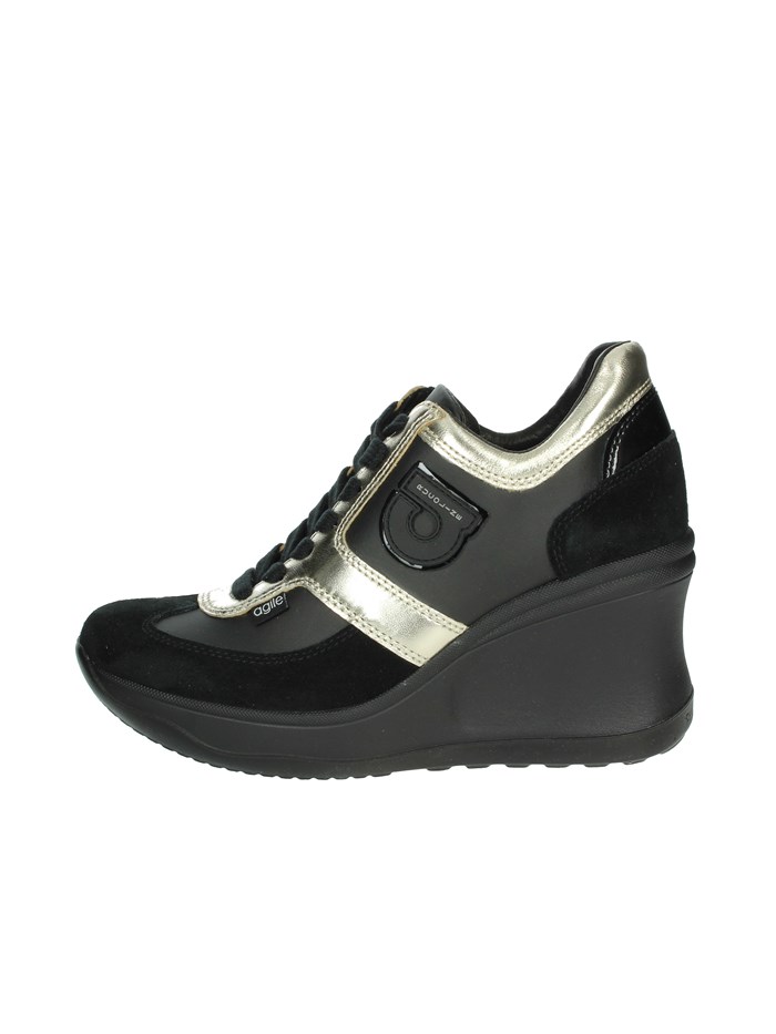 SNEAKERS BASSA BRIGITTE 1800 NERO/ORO