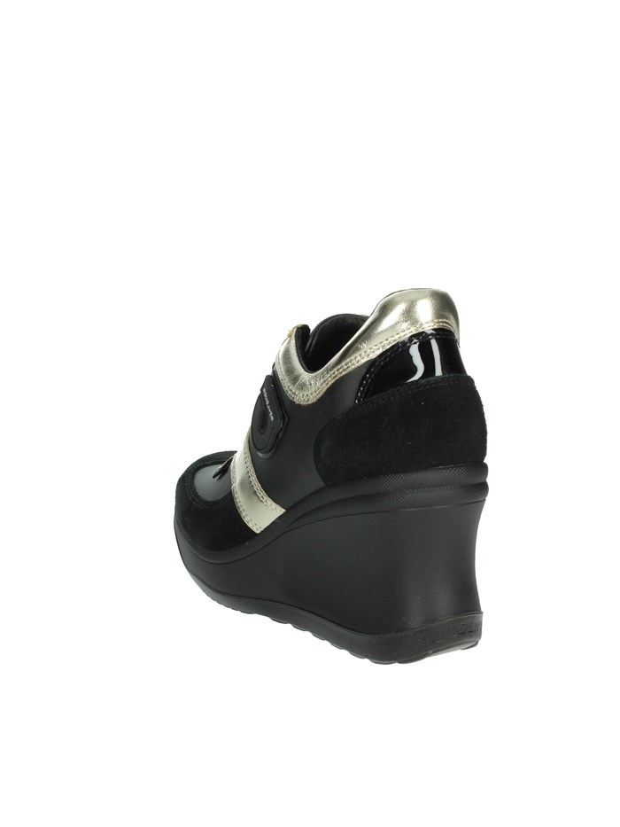 SNEAKERS BASSA BRIGITTE 1800 NERO/ORO