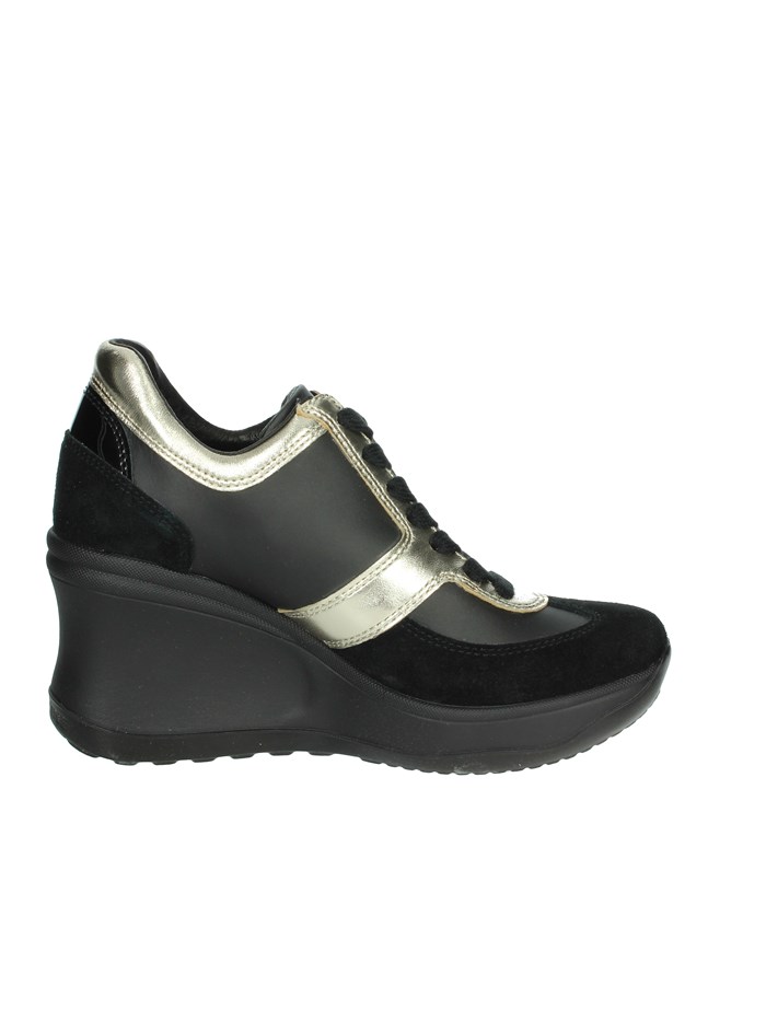 SNEAKERS BASSA BRIGITTE 1800 NERO/ORO