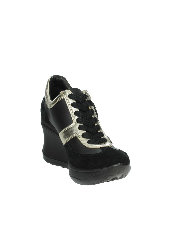 SNEAKERS BASSA BRIGITTE 1800 NERO/ORO