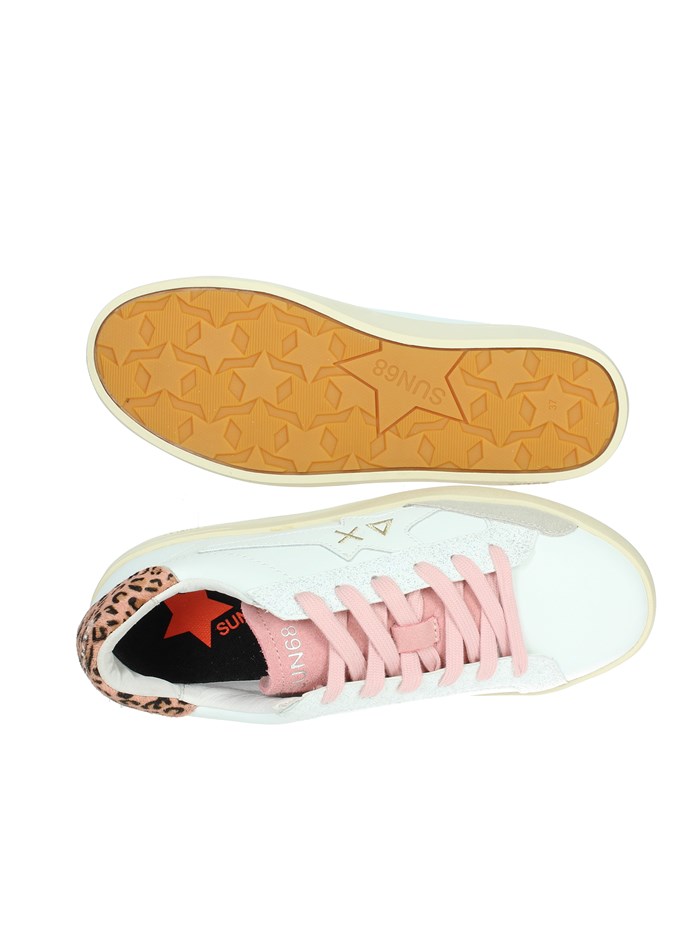 SNEAKERS BASSA Z44421T BIANCO/ROSA