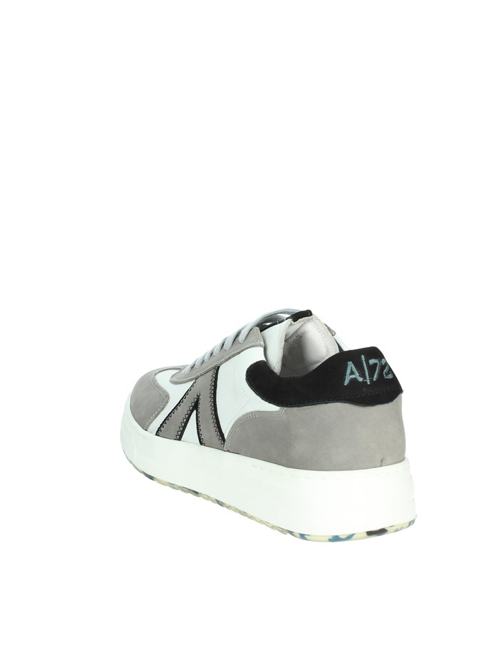 SNEAKERS BASSA AC-061 BIANCO/GRIGIO