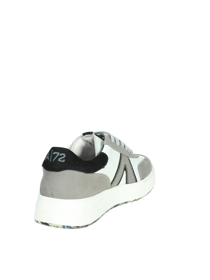 SNEAKERS BASSA AC-061 BIANCO/GRIGIO