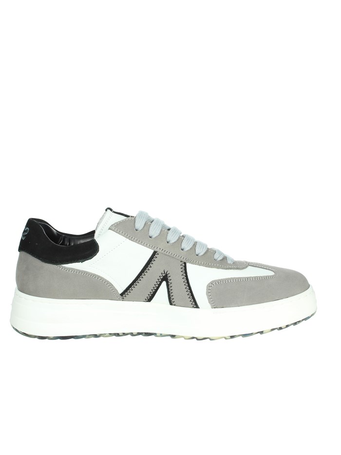 SNEAKERS BASSA AC-061 BIANCO/GRIGIO