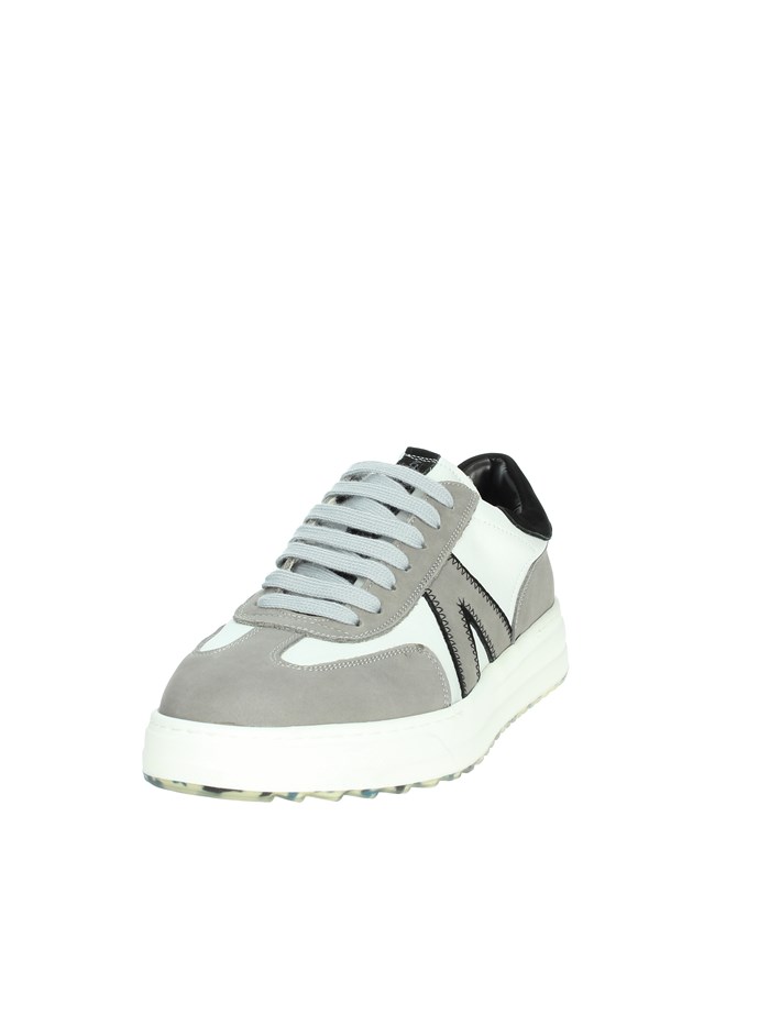 SNEAKERS BASSA AC-061 BIANCO/GRIGIO