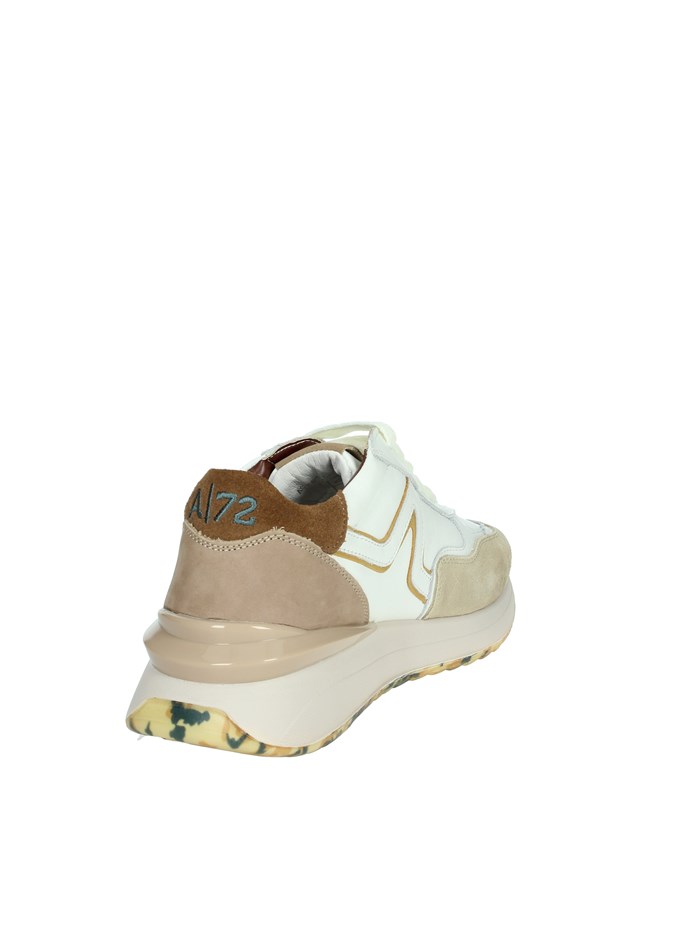 SNEAKERS BASSA AC-051 BIANCO/BEIGE