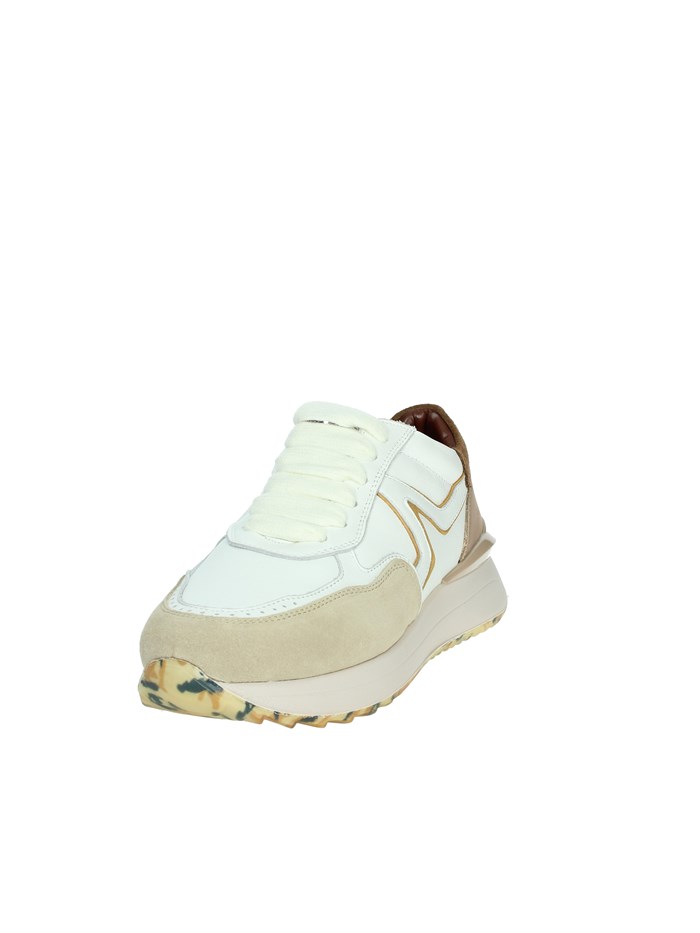 SNEAKERS BASSA AC-051 BIANCO/BEIGE