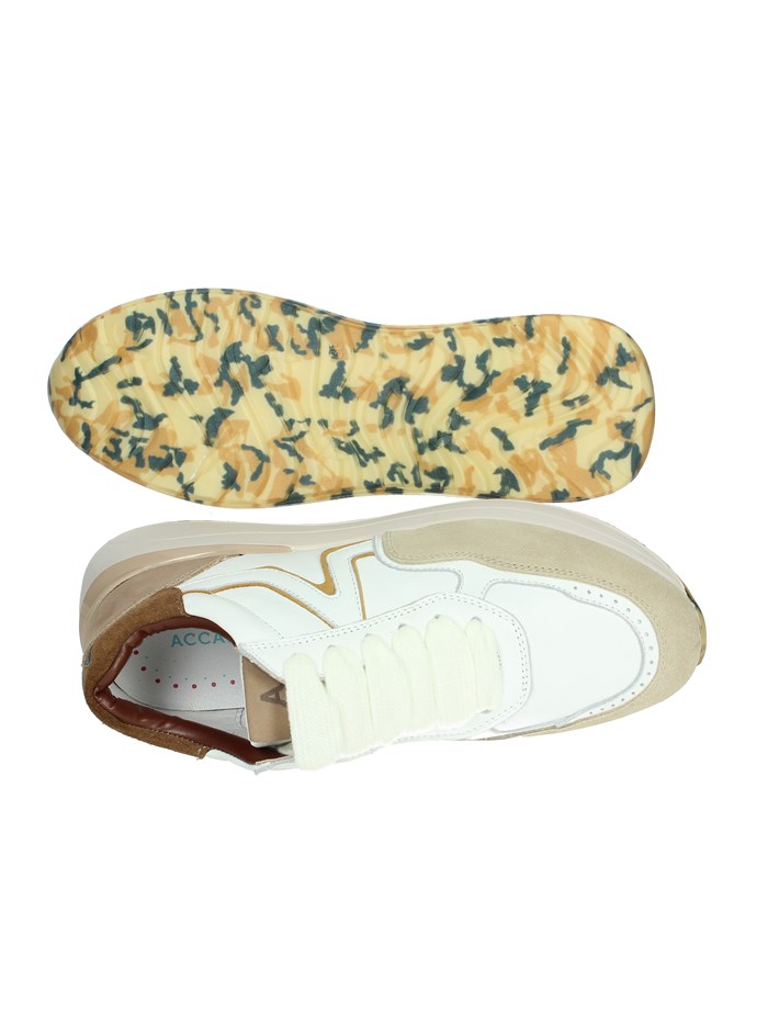 SNEAKERS BASSA AC-051 BIANCO/BEIGE