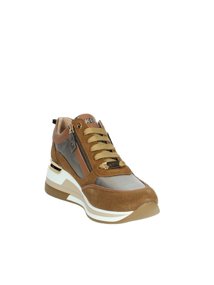 SNEAKERS BASSA K-9811 CUOIO