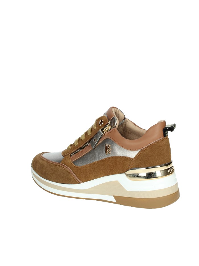 SNEAKERS BASSA K-9811 CUOIO