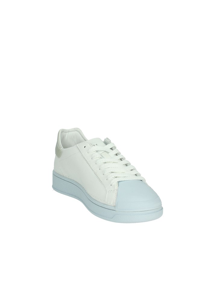 SNEAKERS BASSA W401-BA-IS-ID BIANCO/CELESTE