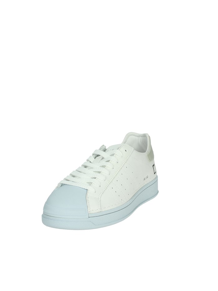 SNEAKERS BASSA W401-BA-IS-ID BIANCO/CELESTE