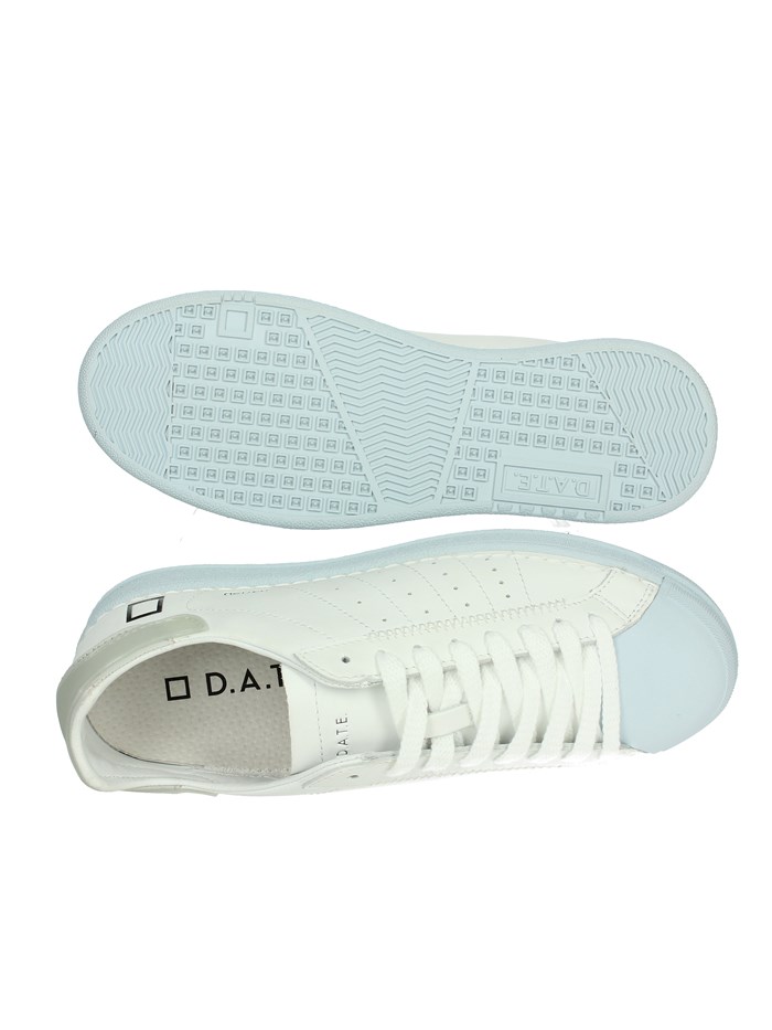 SNEAKERS BASSA W401-BA-IS-ID BIANCO/CELESTE