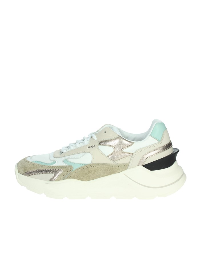 SNEAKERS BASSA W401-FG-NY-CR BIANCO/BEIGE