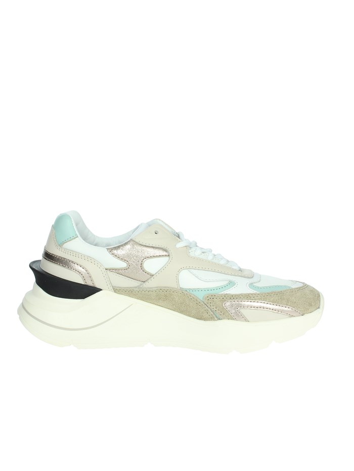 SNEAKERS BASSA W401-FG-NY-CR BIANCO/BEIGE