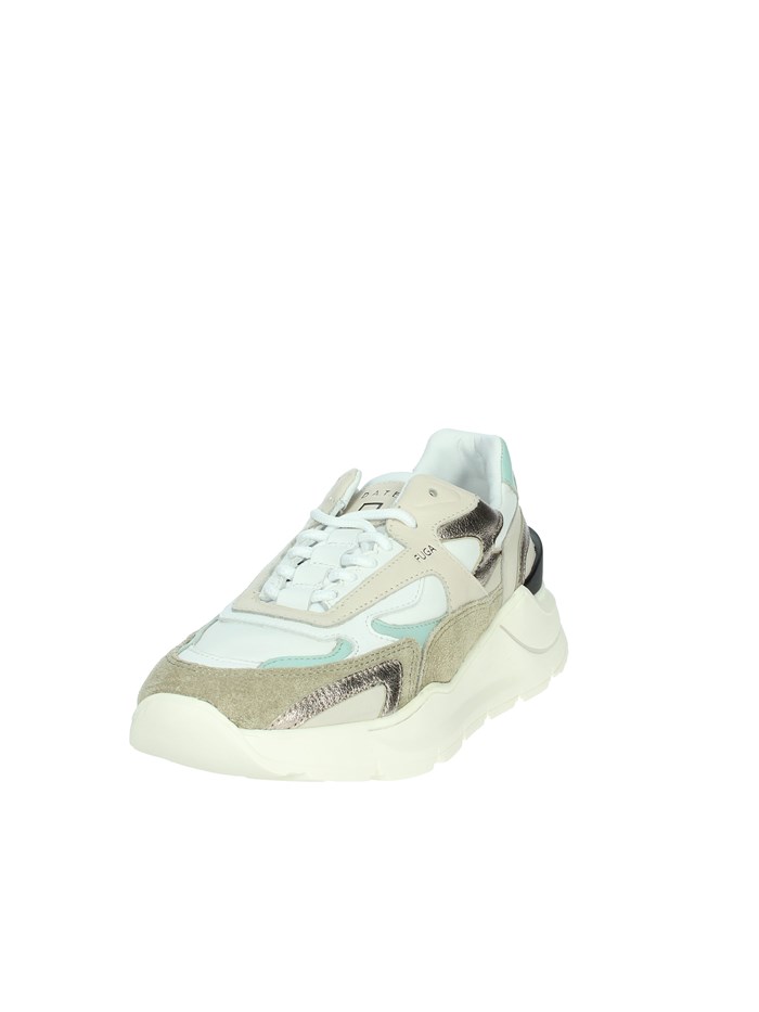 SNEAKERS BASSA W401-FG-NY-CR BIANCO/BEIGE