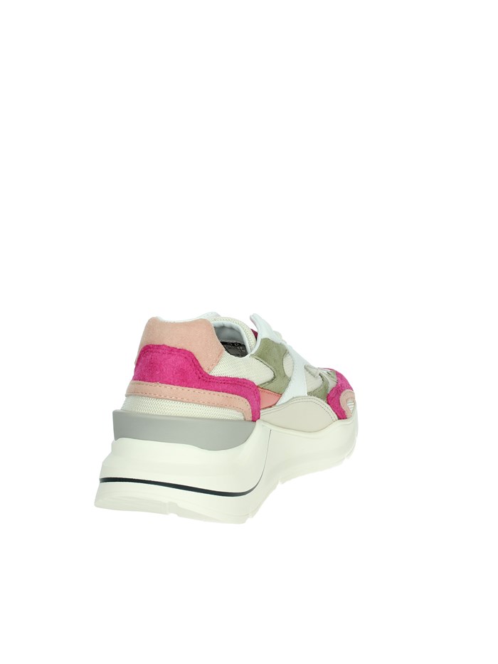 SNEAKERS BASSA W401-FG-CO-WF BIANCO/FUCSIA