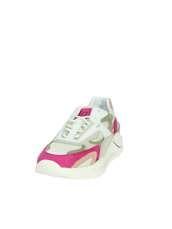 SNEAKERS BASSA W401-FG-CO-WF BIANCO/FUCSIA