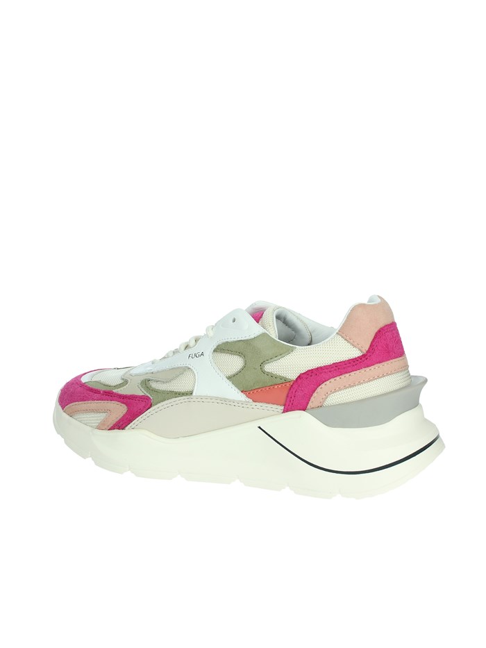 SNEAKERS BASSA W401-FG-CO-WF BIANCO/FUCSIA