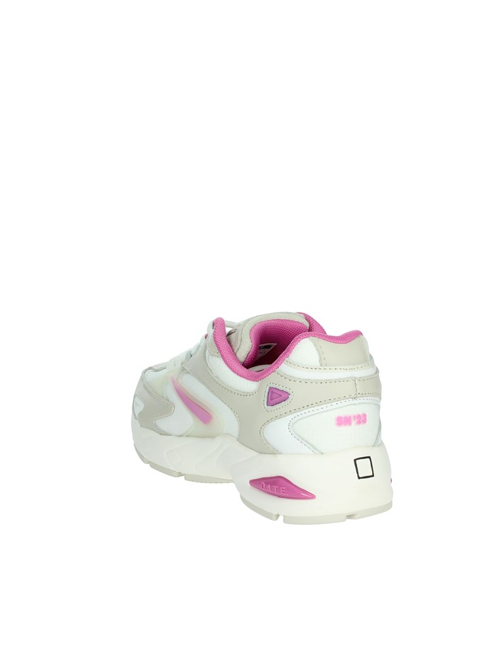 SNEAKERS BASSA W401-SN-ET-WF BIANCO/FUCSIA