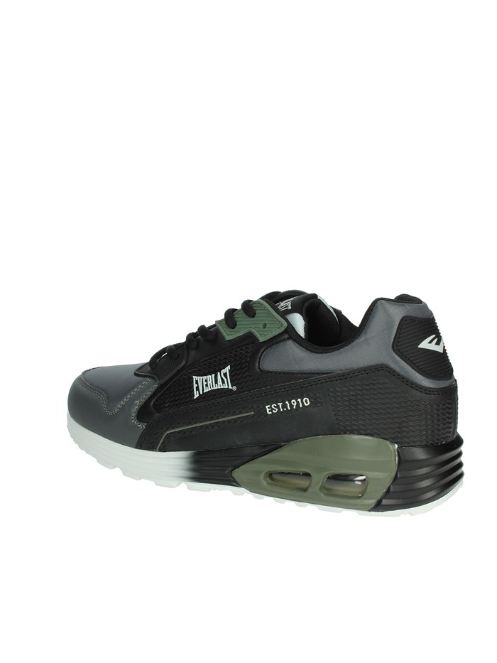 SNEAKERS BASSA EV-810 NERO/GRIGIO