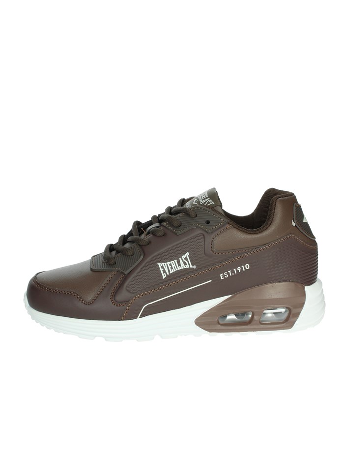 SNEAKERS BASSA EV-810P MARRONE