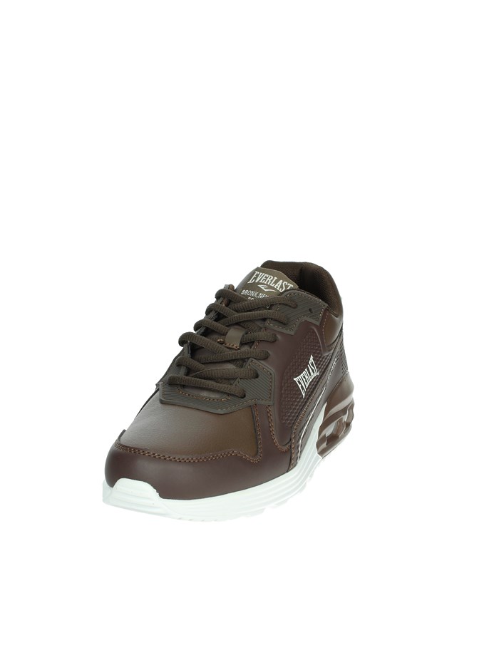 SNEAKERS BASSA EV-810P MARRONE