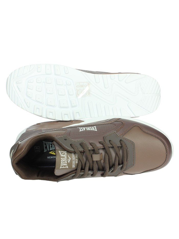 SNEAKERS BASSA EV-810P MARRONE