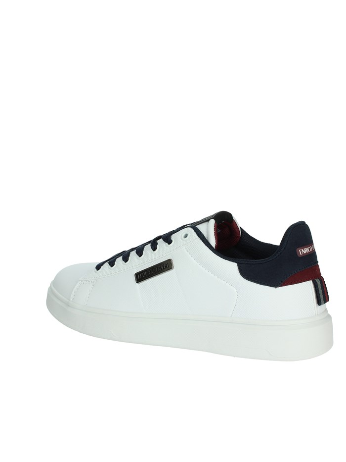 SNEAKERS BASSA ECM424B50 BIANCO/BLU