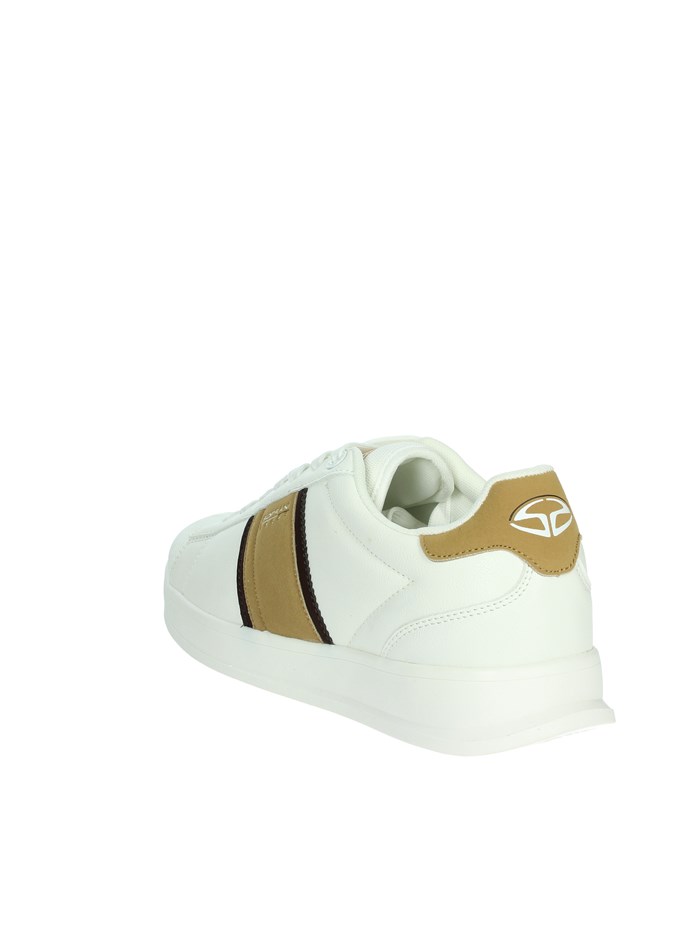 SNEAKERS BASSA SPM424R31 BIANCO/CUOIO