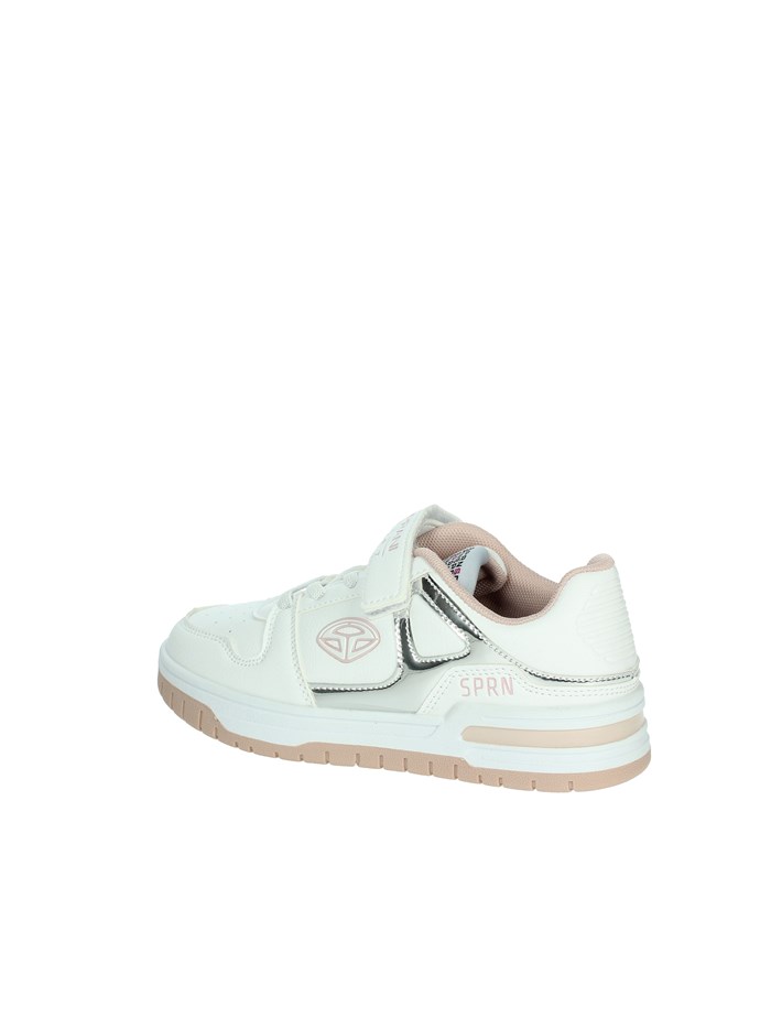 SNEAKERS BASSA SPG424R05 BIANCO/ROSA