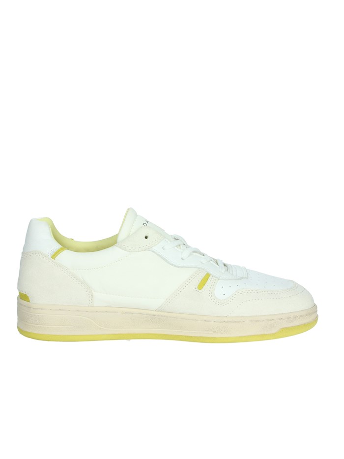 SNEAKERS BASSA M401-C2-NY-HY BIANCO/GIALLO