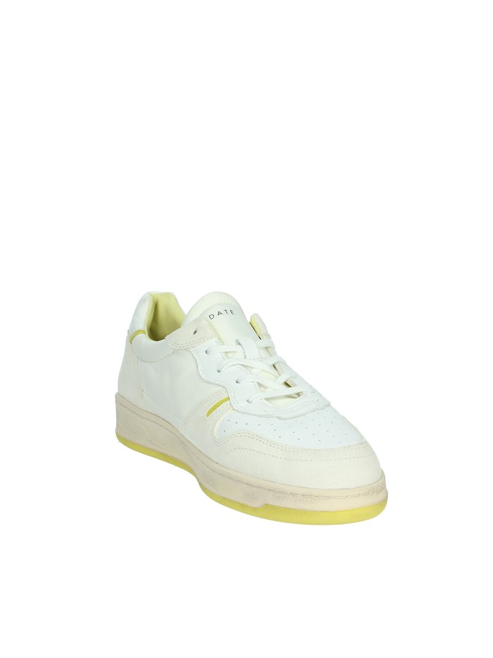 SNEAKERS BASSA M401-C2-NY-HY BIANCO/GIALLO