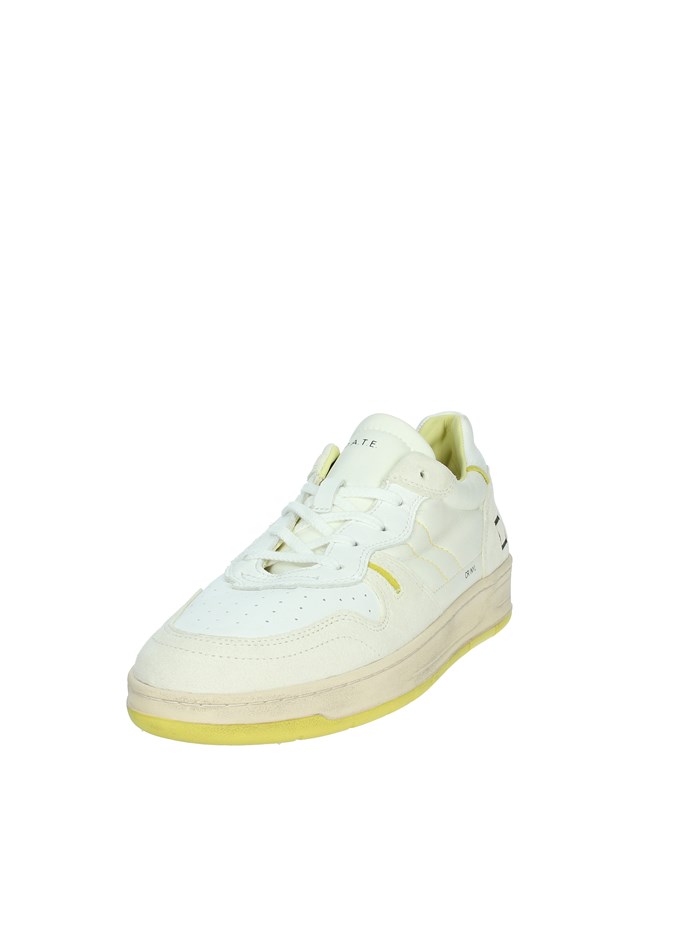 SNEAKERS BASSA M401-C2-NY-HY BIANCO/GIALLO