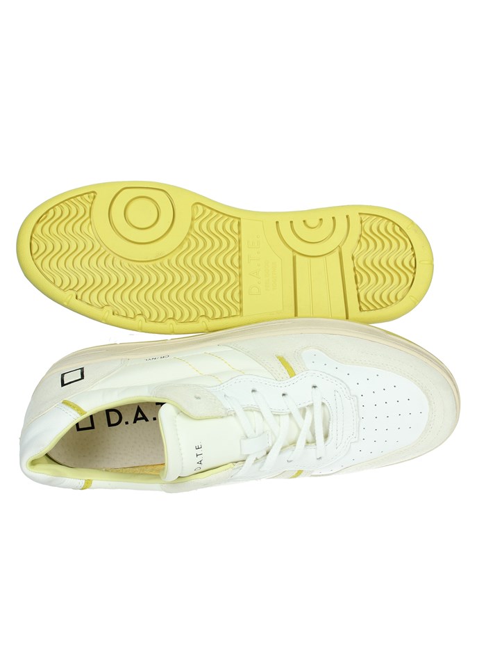 SNEAKERS BASSA M401-C2-NY-HY BIANCO/GIALLO