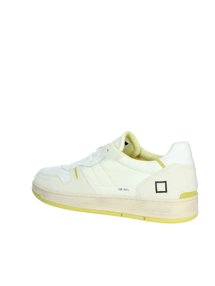 SNEAKERS BASSA M401-C2-NY-HY BIANCO/GIALLO