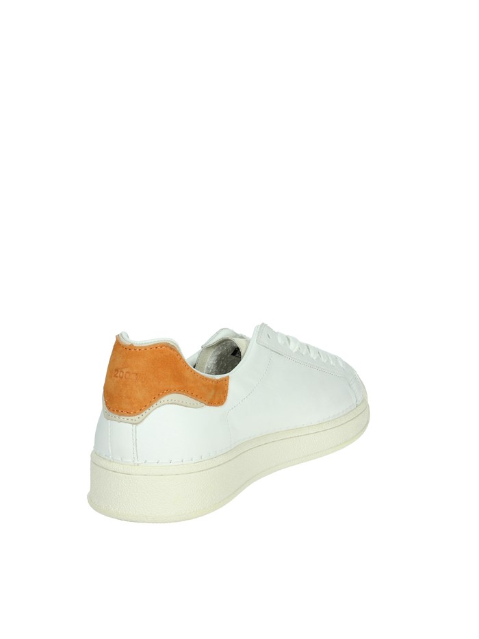 SNEAKERS BASSA M401-BA-CA-WO BIANCO/ARANCIONE