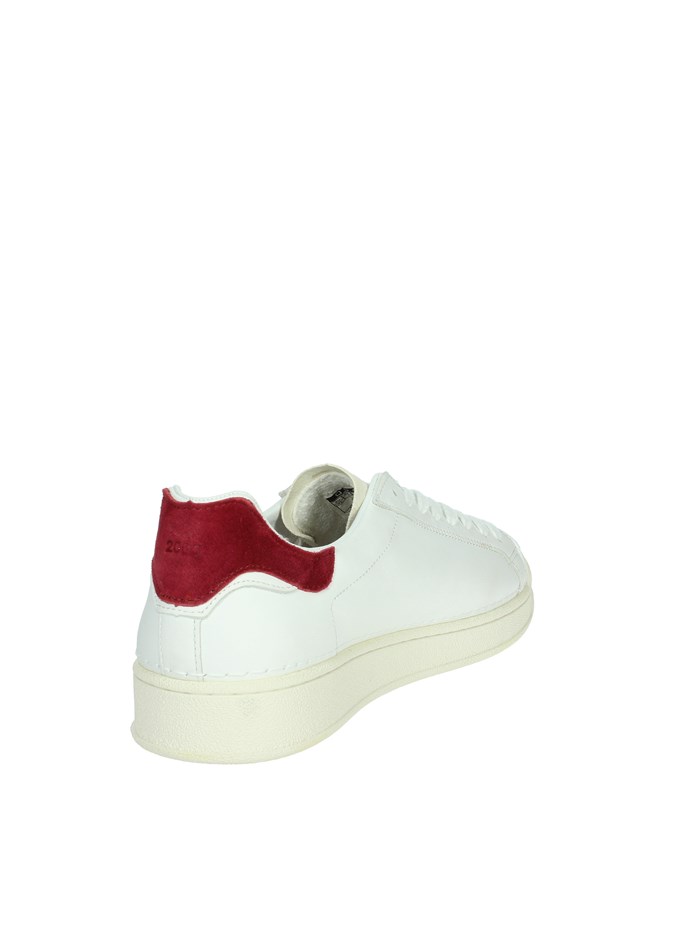 SNEAKERS BASSA M401-BA-CA-WX BIANCO/BORDEAUX