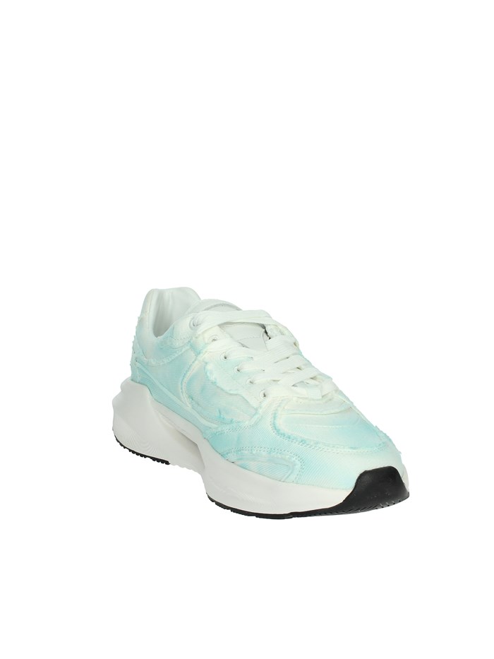 SNEAKERS BASSA M401-VL-DN-FR BIANCO/CELESTE