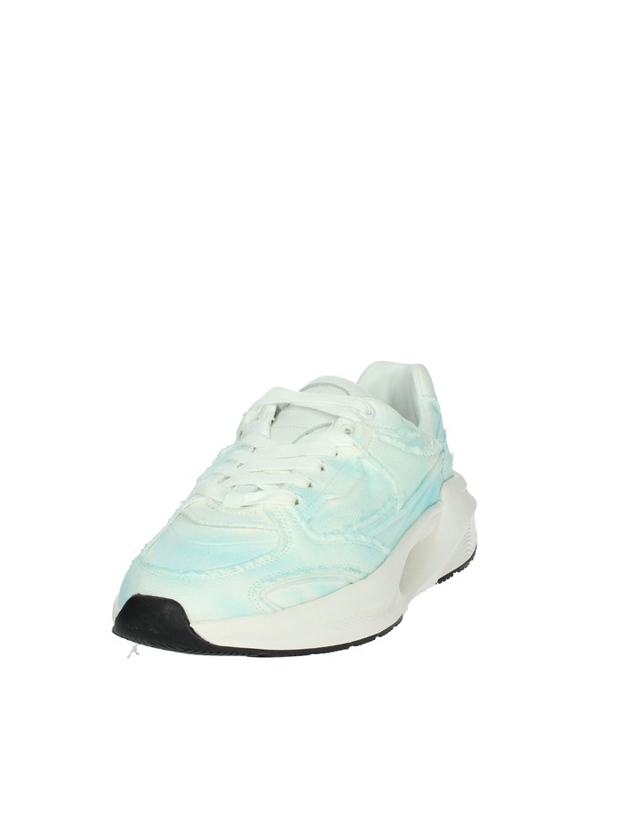 SNEAKERS BASSA M401-VL-DN-FR BIANCO/CELESTE