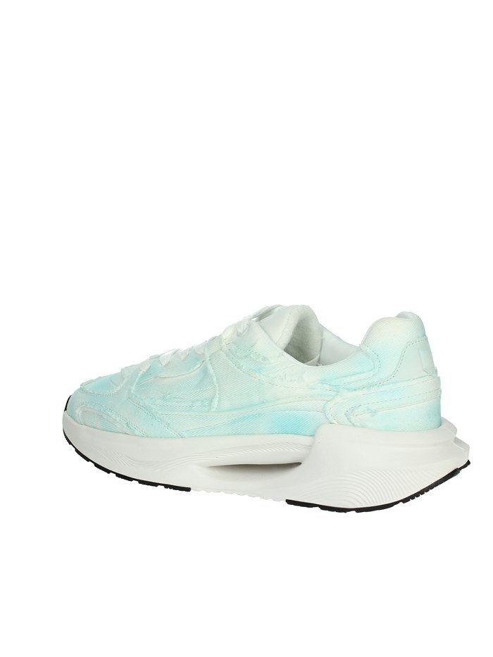 SNEAKERS BASSA M401-VL-DN-FR BIANCO/CELESTE