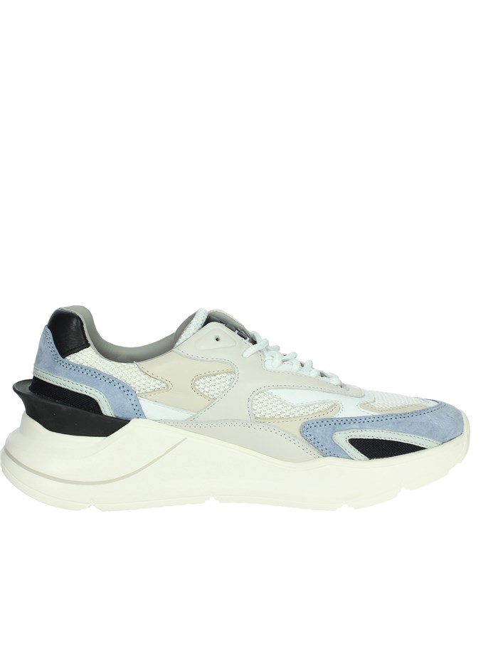 SNEAKERS BASSA M401-FG-JQ-IV BIANCO/AZZURRO