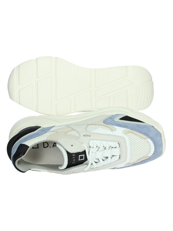 SNEAKERS BASSA M401-FG-JQ-IV BIANCO/AZZURRO