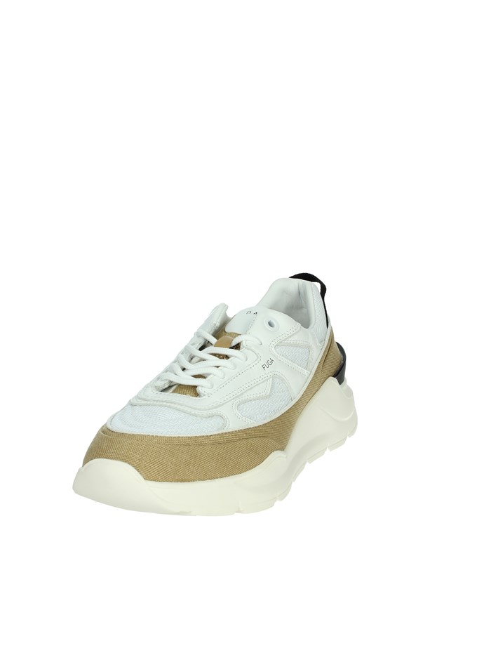 SNEAKERS BASSA M401-FM-DR-HC BIANCO/CUOIO