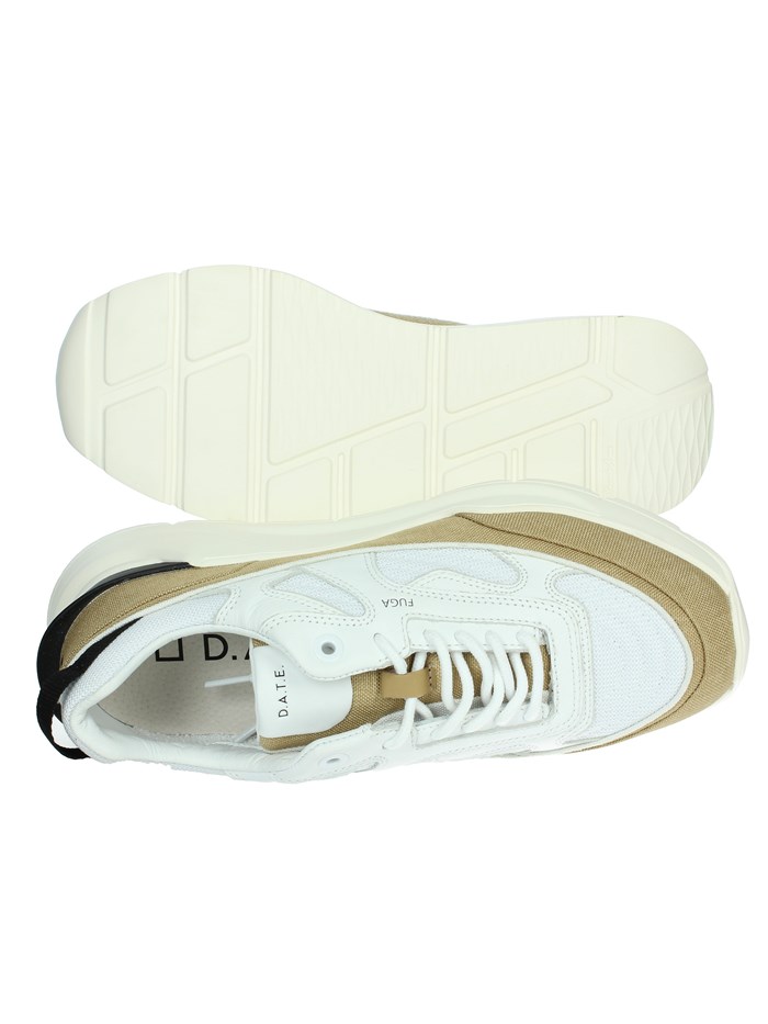 SNEAKERS BASSA M401-FM-DR-HC BIANCO/CUOIO