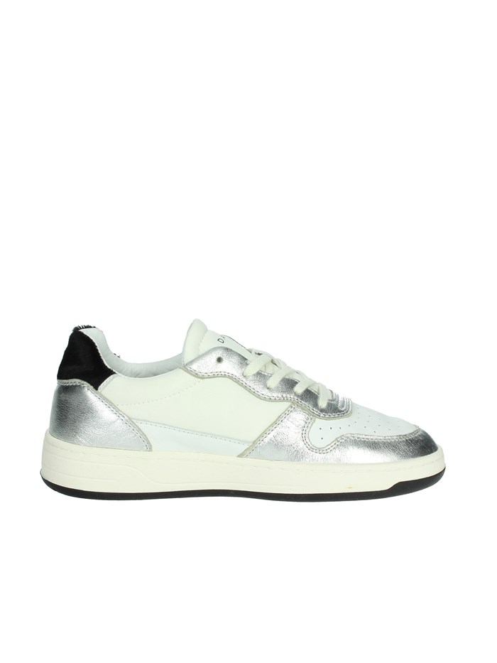 SNEAKERS BASSA W401-C2-NY-WS BIANCO/ARGENTO