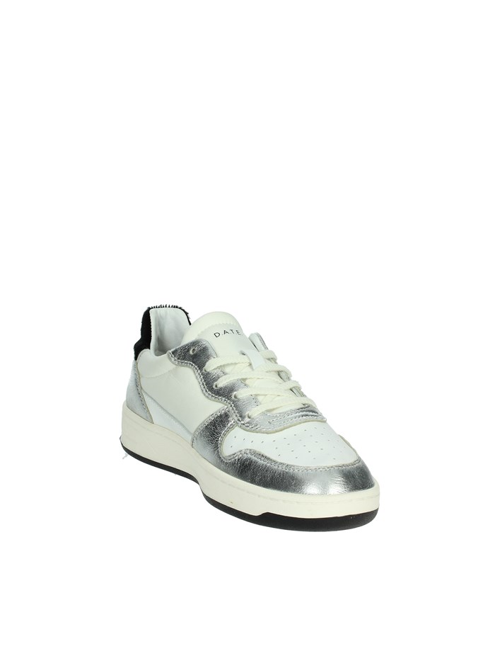 SNEAKERS BASSA W401-C2-NY-WS BIANCO/ARGENTO